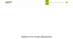Desktop Screenshot of matrix-gelatomachines.net